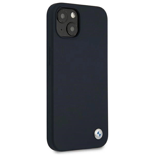 Etui BMW BMHCP13SSILNA iPhone 13 mini 5,4" granatowy/navy hardcase Silicone Signature_2
