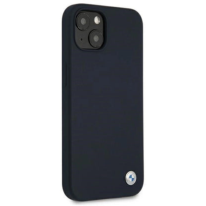 Etui BMW BMHCP13SSILNA iPhone 13 mini 5,4" granatowy/navy hardcase Silicone Signature_2