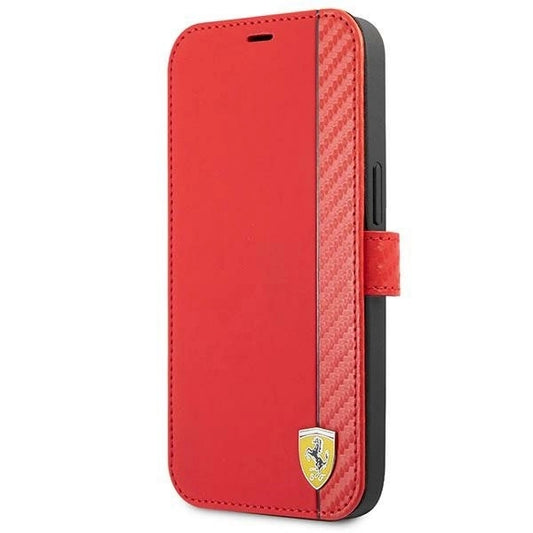 Ferrari FESAXFLBKP13SRE iPhone 13 mini 5.4&quot; red/red book On Track Carbon Stripe_0