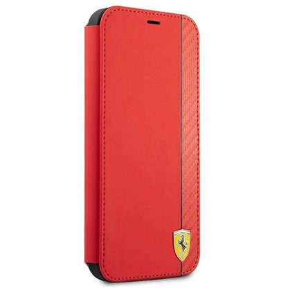 Ferrari FESAXFLBKP13SRE iPhone 13 mini 5.4&quot; red/red book On Track Carbon Stripe_2