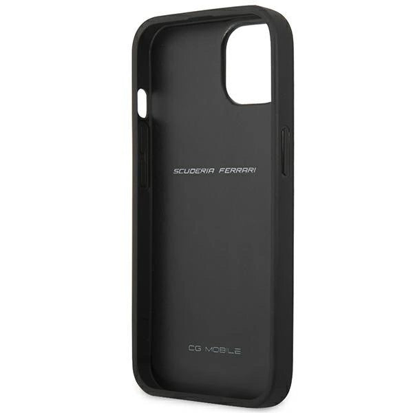 Ferrari FESAXHCP13SBK iPhone 13 mini 5.4" black/black hardcase On Track Carbon Stripe_6