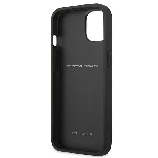 Ferrari FESAXHCP13SRE iPhone 13 mini 5.4&quot; red/red hardcase On Track Carbon Stripe_6