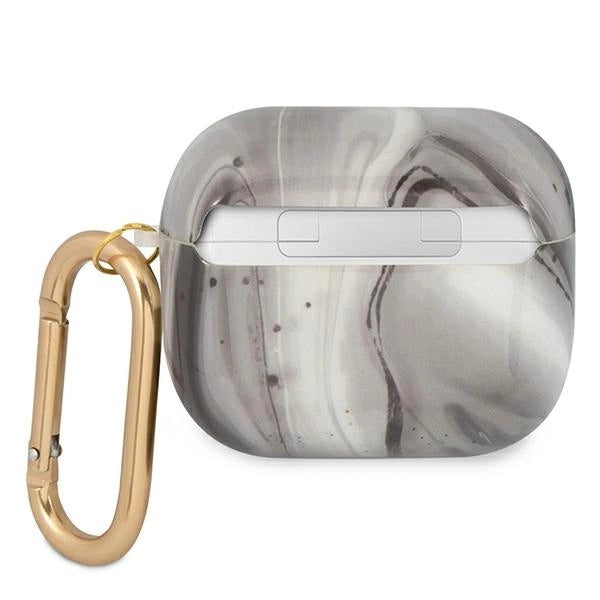 Guess GUA3UNMK AirPods 3 cover black/black Marble Collection_1