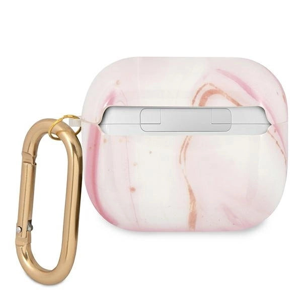 Guess GUA3UNMP AirPods 3 cover pink/pink Marble Collection_1