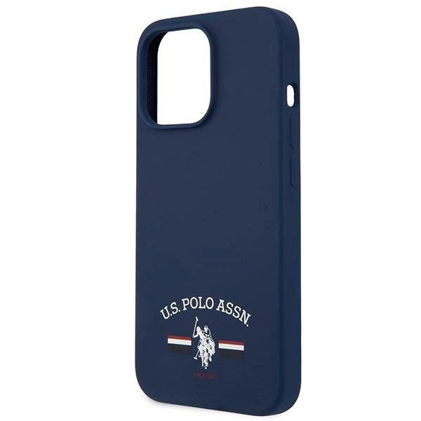 US Polo USHCP13XSFGV iPhone 13 Pro Max 6,7" granatowy/navy Silicone Collection_5