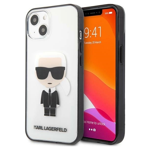 Karl Lagerfeld KLHCP13SHIKCK iPhone 13 mini 5,4" transparent Ikonik Karl_0