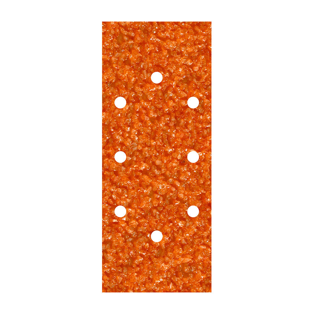 Pack 5 lixas adesivas, corindon grÃ£o 40 perfuradas oval 93x230mm 1971000 wolfcraft_0
