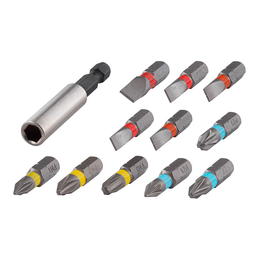 Jogo de bits solid, com porta-bits magnÃ©tico 2445000 wolfcraft_0