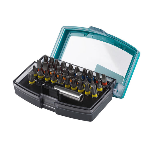 Caixa de bits solid, com porta-bits magnetico e 31 bits 2975000 wolfcraft_0