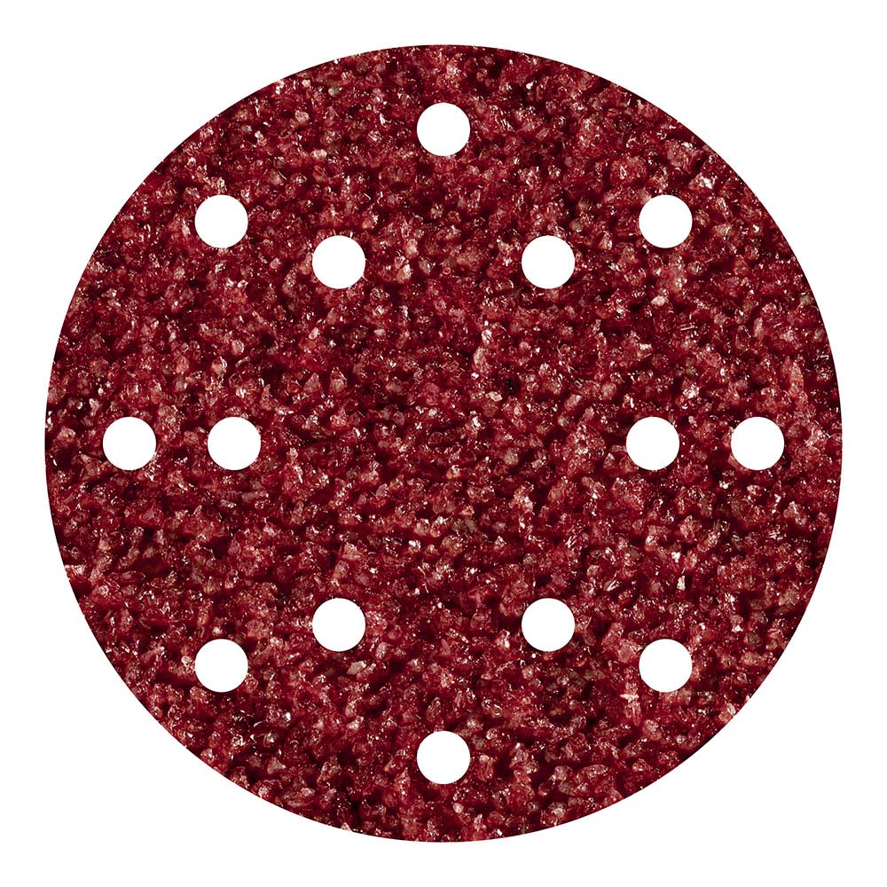 Conjunto de 5 adesivos de lixa, corindon, para exc., grÃ£o 40 Ã¸150mm 1840000 wolfcraft_0