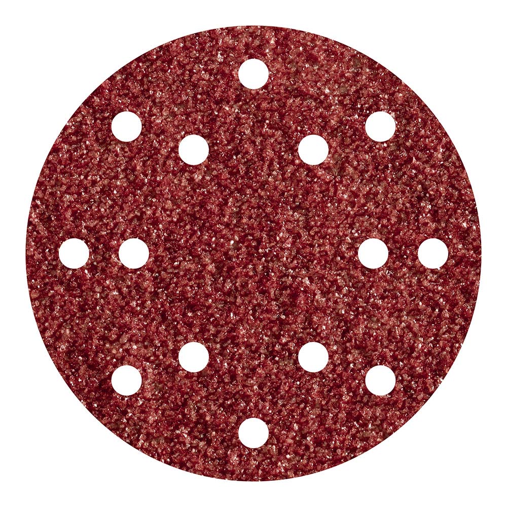 Conjunto de 5 adesivos de lixa, corindon, para exc., grÃ£o 80 Ã¸150mm 1842000 wolfcraft_0