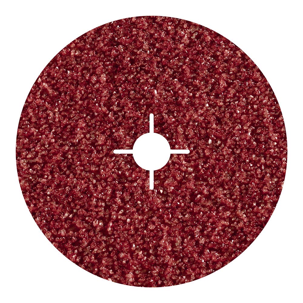 Pack de 5 discos de lixa de fibra para metais; grÃ£o: 60 Ã¸115mm 2462000 wolfcraft_0