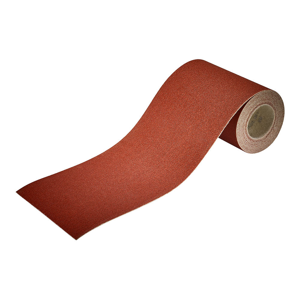 Rolo de papel abrasivo para madeira/metal; grÃ£o: 120, 4m x 115mm 1741000 wolfcraft_0