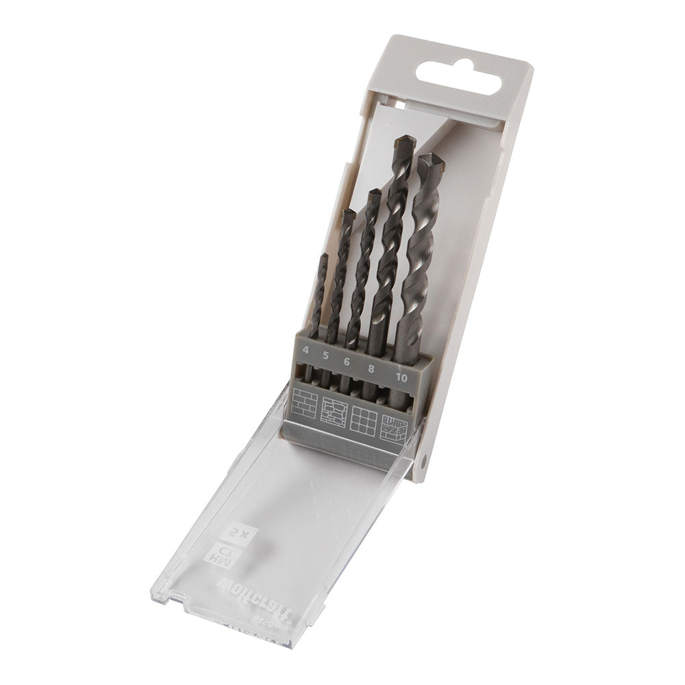 Jogo de brocas para pedra ct de 5 peÃ§as, Ã¸4-10mm 8450000 wolfcraft_0