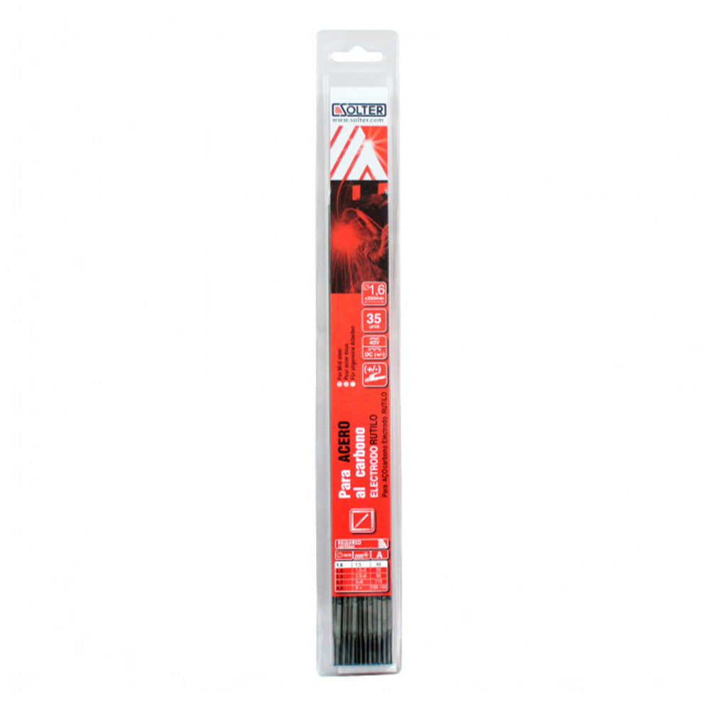 ElÃ©trodo rutilo para aÃ§o ao carbono Ã¸3,2mm (blÃ­ster 20 unid.) solter_0