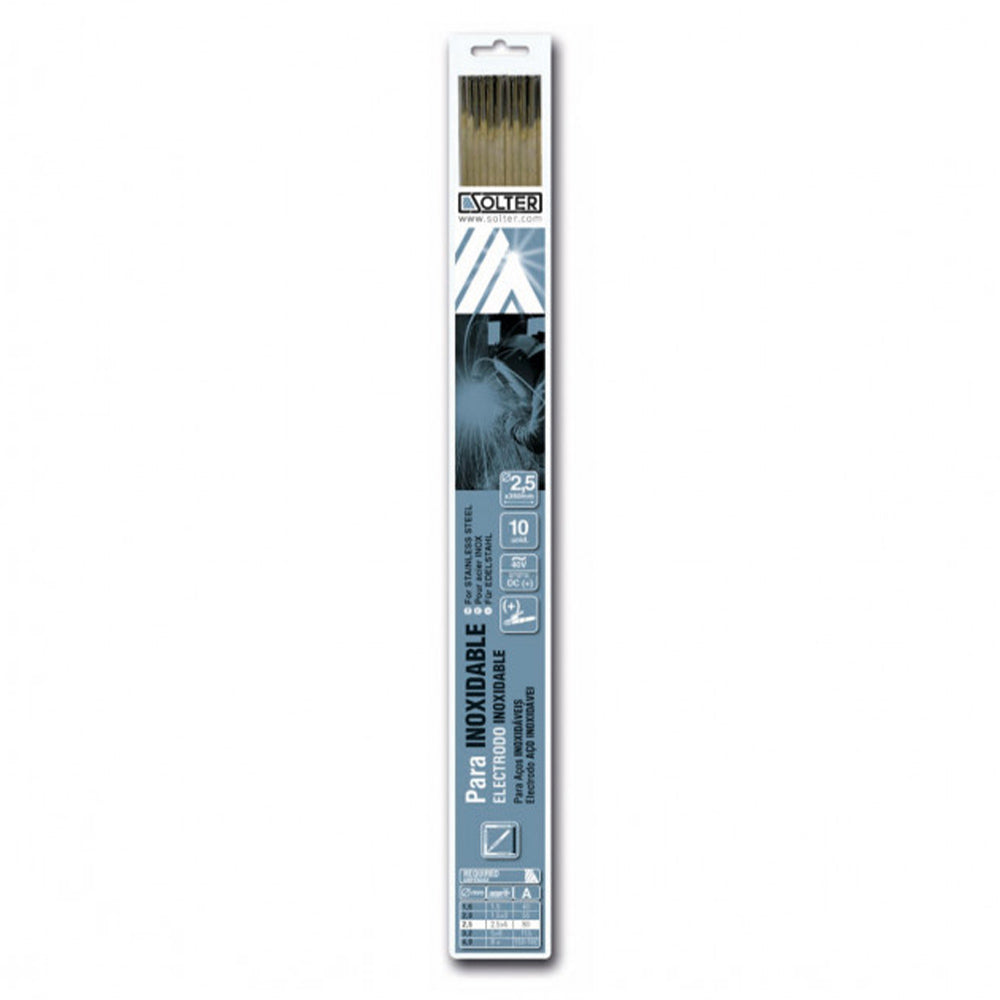 Electrodo inox e316l Ã¸2mm (blister 10 unid.) solter_0