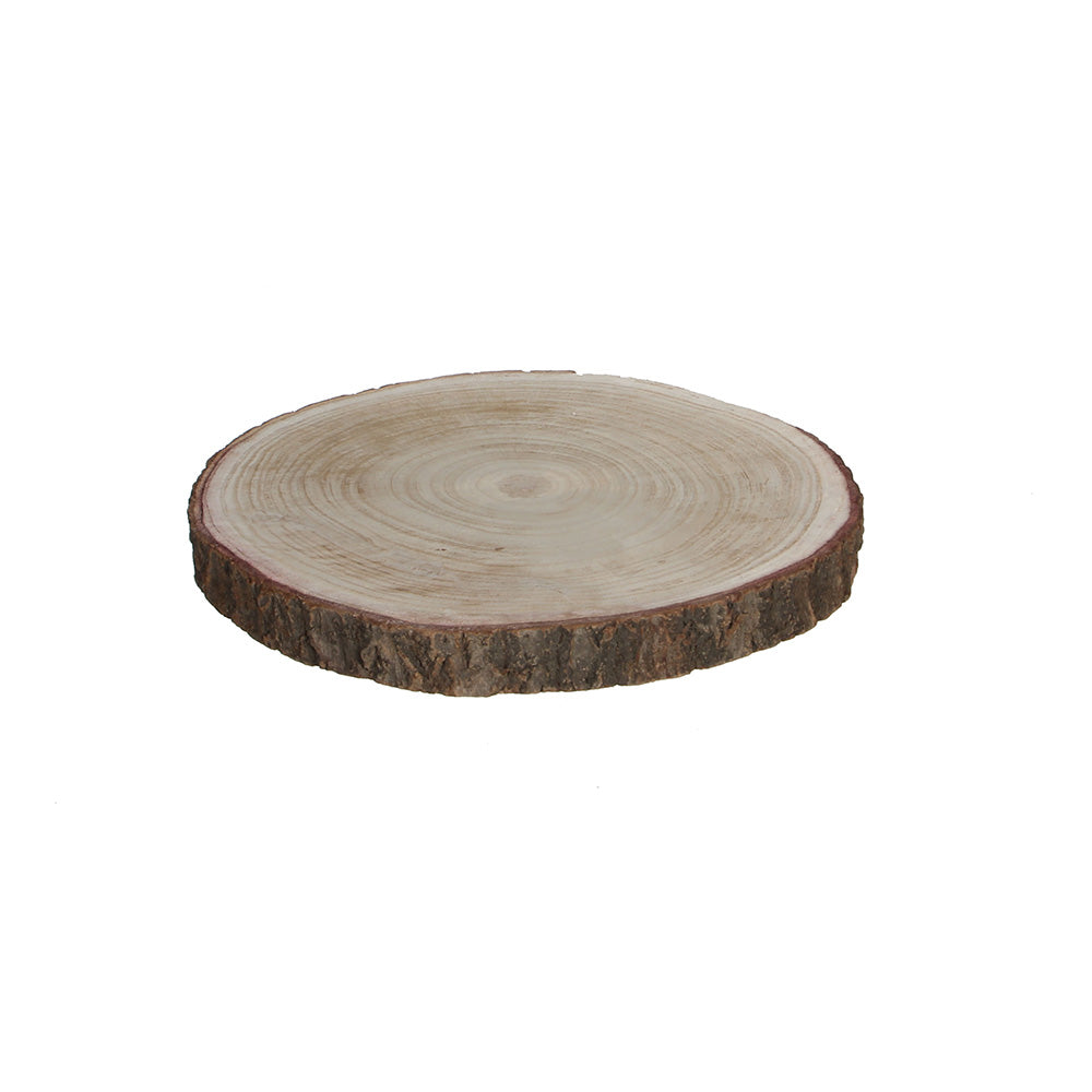 Base decorativa tronco de madeira Ã¸30x3cm_0