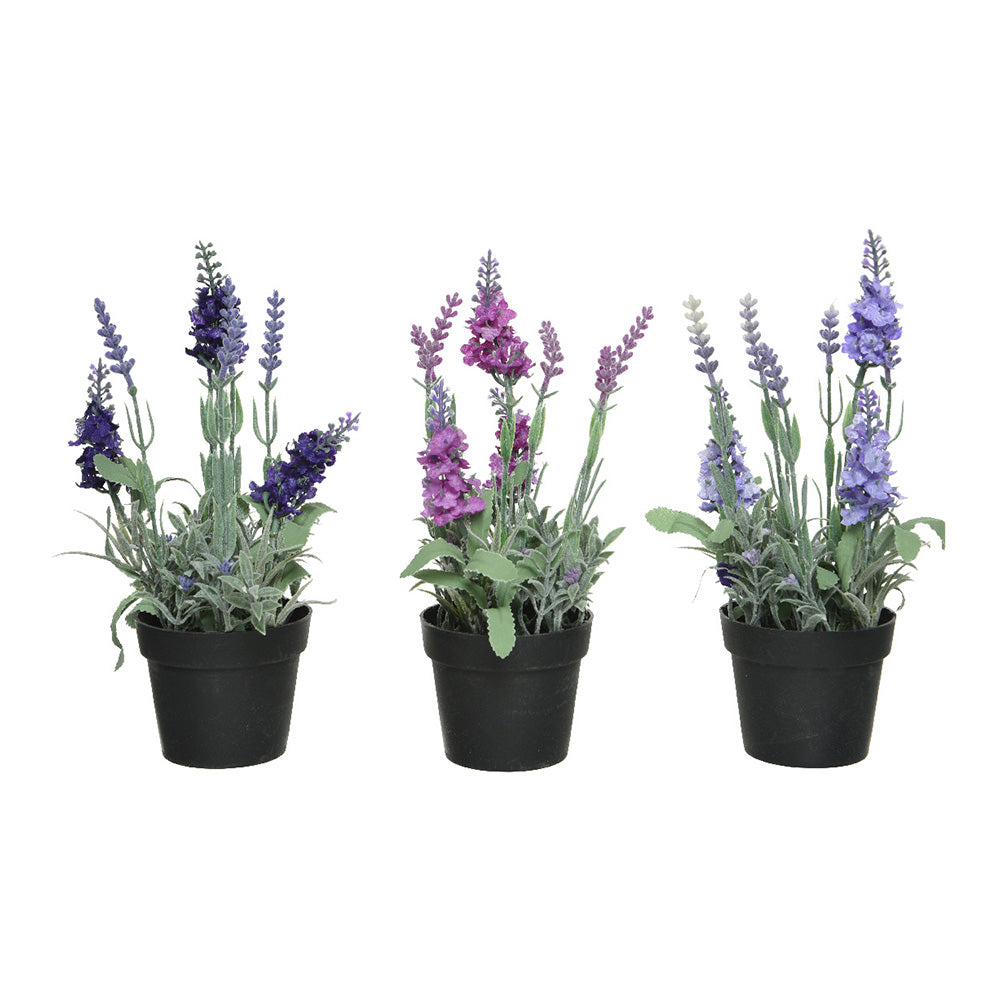 Planta artificial lavanda cores sortidas Ã¸12x25cm_0