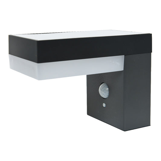 Candeeiro de parede solar com detector max 600lm 3200k 10x16,5x13cm edm_0