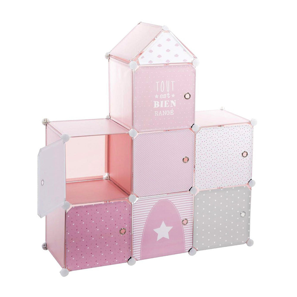 Armario infantil castelo rosa_0
