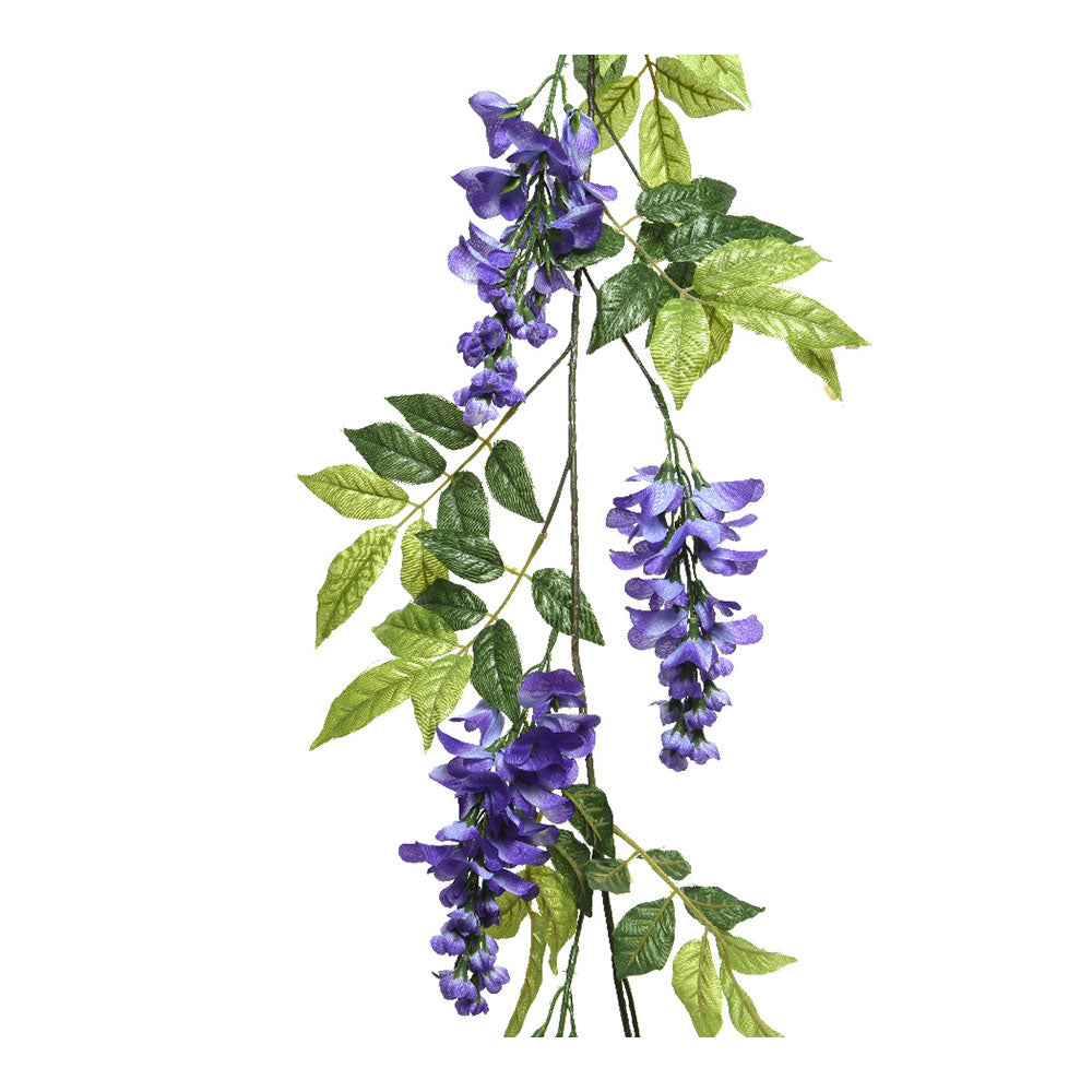 Ramo artificial wisteria (glicina) lilÃ¡s 150cm_0