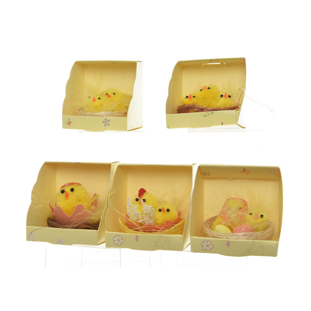 Ninhos de pascoa Ã¸5x4cm modelos sortidos_0