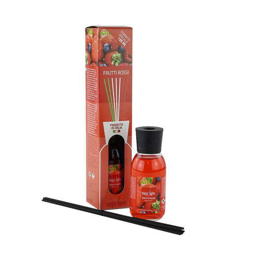 Difusor aroma mikado frutas vermelhas 125ml magic lights_0