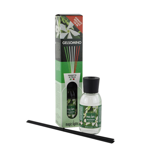 Difusor aroma mikado flores brancas 125ml magic lights_0