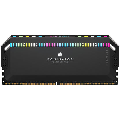 Memória RAM Corsair Dominator Platinum RGB DDR5 6600MHz 64GB (2x32GB) CL32 Pretas