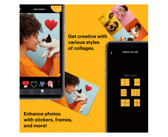 Papel Fotográfico Kodak Zink 2x3” Pack 20