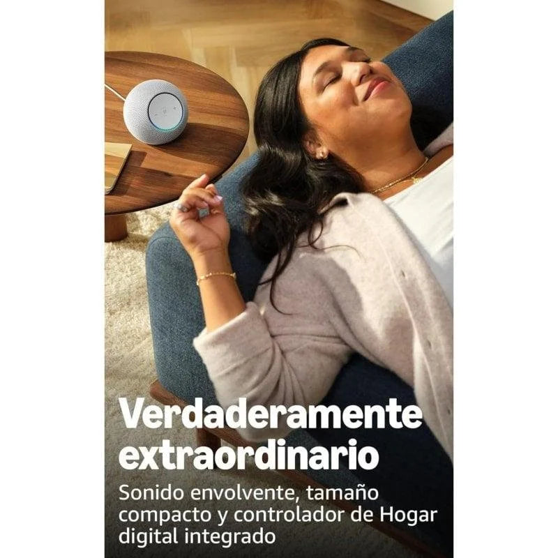 Altifalante Inteligente Amazon Echo Dot Max Alexa WiFi Bluetooth 30W Branco