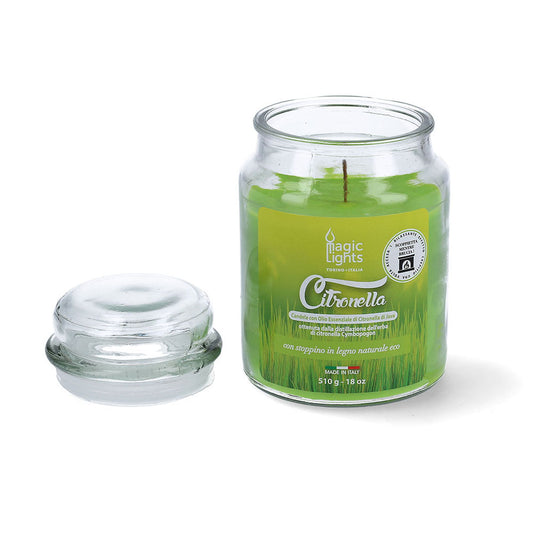 Vela citronela em frasco 510ml magic lights_0