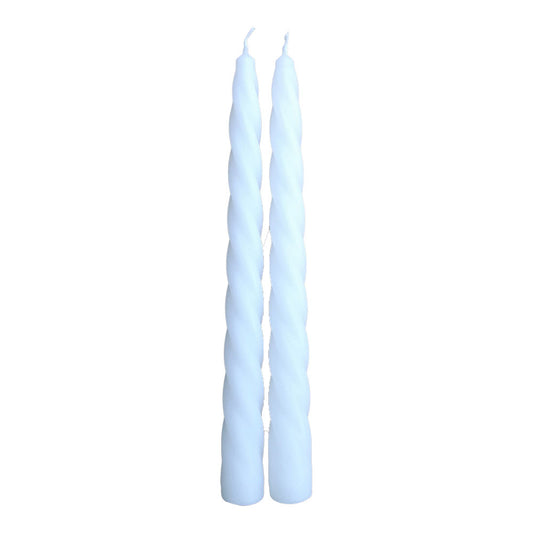 Pack 2 velas decorativas brancas Ã¸2x24cm magic lights_0