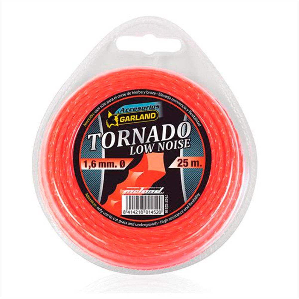 Fio para roÃ§adora tornado, quadrado, Ã¸1,6 mm, dispensador 25 m_0