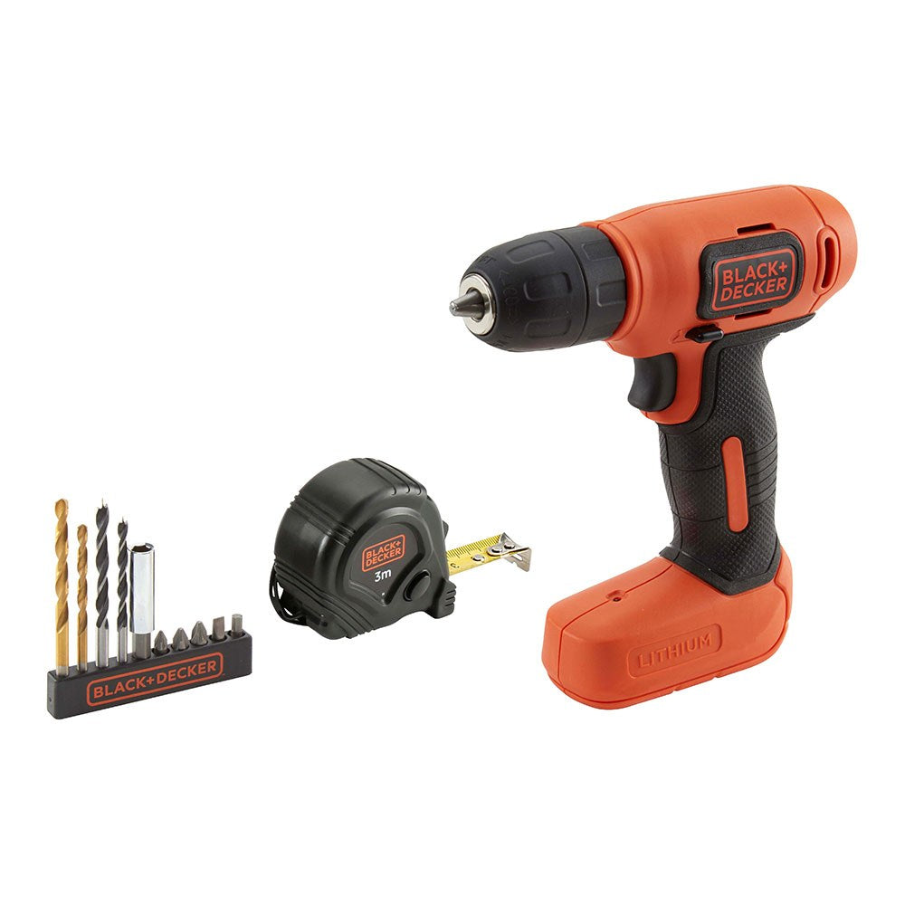 Kit berbequim aparafusador ultracompacto, recarregÃ¡vel 7,2 v, Ã¸10 mm com 11 acessÃ³rios._0