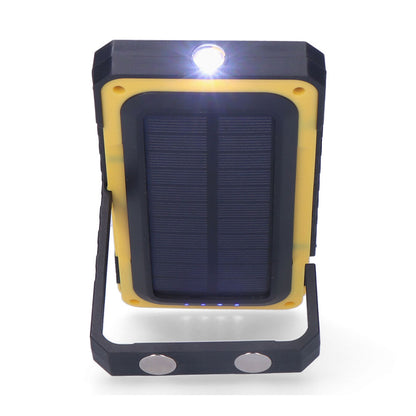 Lanterna LED Solar Recarregável EDM COB 10W 750lm com Gancho e Íman 36126