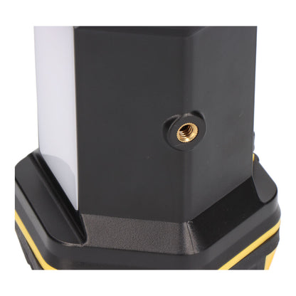 Lanterna LED Recarregável EDM c/ 3 Pontos de Luz Preta 36144