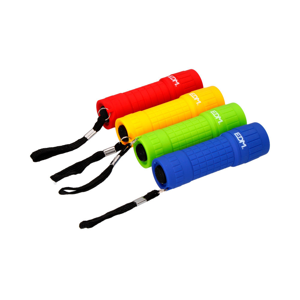 Mini Lanterna LED 60lm 3xAAA (Pilhas incluidas) Cores sortidas