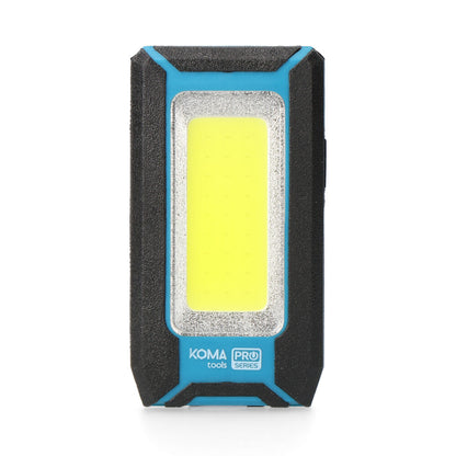 Lanterna Profissional LED KOMA TOOLS Recarregável USB 8W 500lm c/ Gancho e Íman