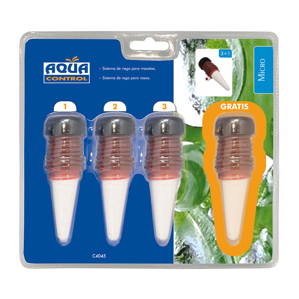 Sistema de Rega a Gota para Vasos 3+1 conos 7Cl/dia BLUE BIRD-ALTADEX