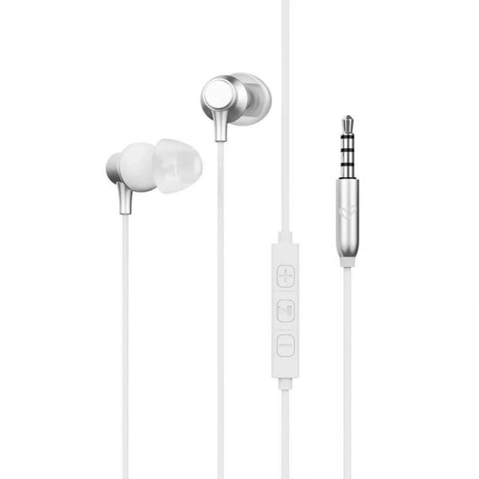 Auriculares Energy Sistem Metaizados Jack 3.5mm Branco e Cinza