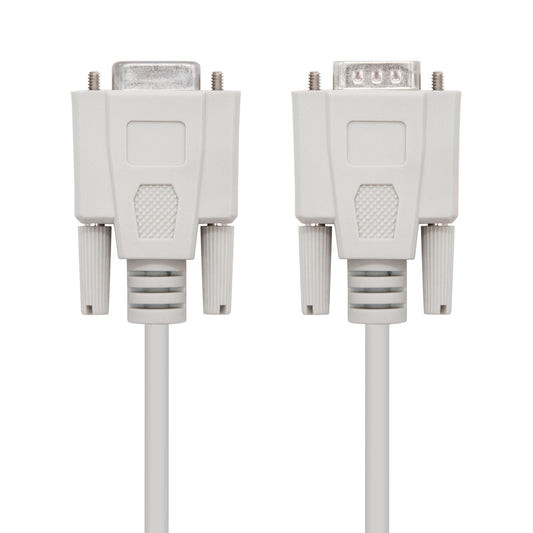 Cabo Serie DB9 Macho para DB9 Femea 1,8m Nanocable 10.14.050