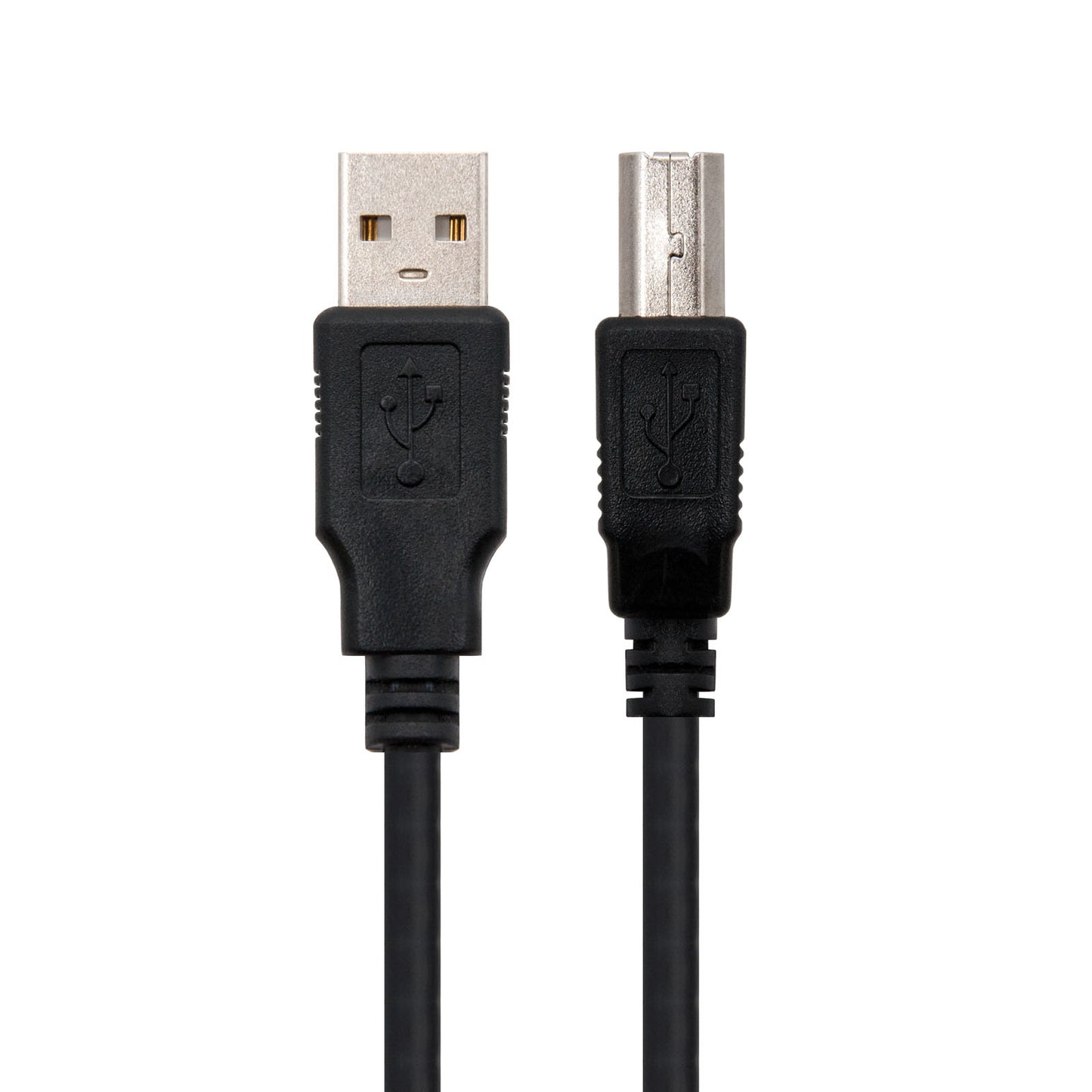 Cabo USB-A Macho para USB-B Macho 2.0 1.8m Nanocable 10.01.0103-BK Preto