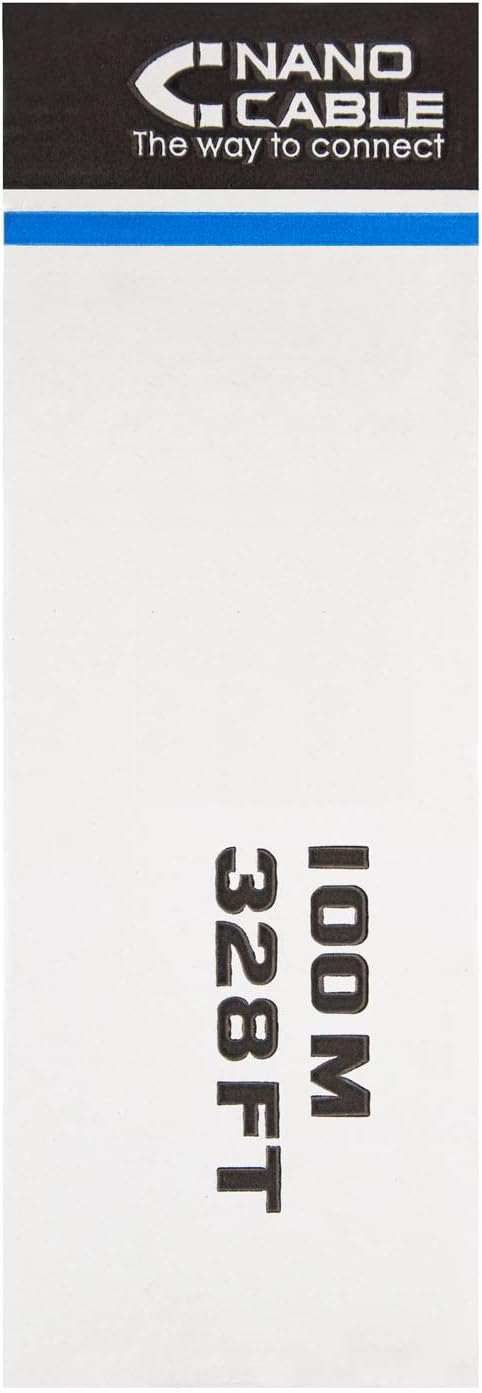 Cabo de Rede RJ45 / 100m / Bobina / Cat5e / U/UTP (UTP) / Cinzento