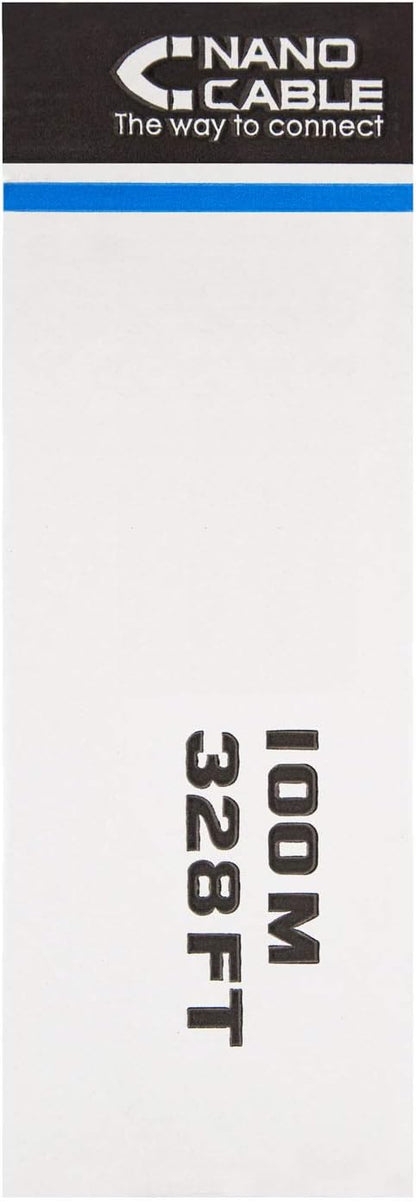 Cabo de Rede RJ45 / 100m / Bobina / Cat5e / U/UTP (UTP) / Cinzento