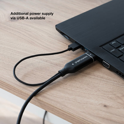 Cabo HDMI Macho 2.0 + USB para USB-C Macho 1.8m Nanocable NAN-CAB_10_15_4354