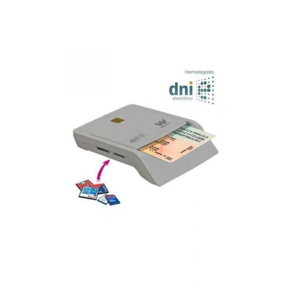 Leitor de Cartão de Cidadão + Cartões de Memória Woxter c/ USB 2.0