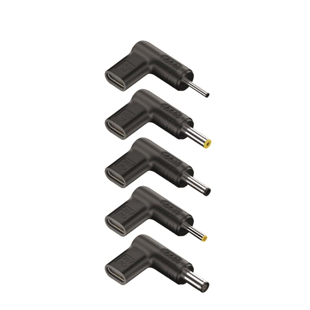 Conjunto de Adaptadores USB-C para Carregadores de Portáteis Asus / NGS BUD-AS / 5 Unidades