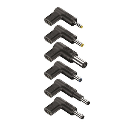 Conjunto de Adaptadores USB-C para Carregadores de Portáteis HP / NGS BUD-AC / 6 Unidades