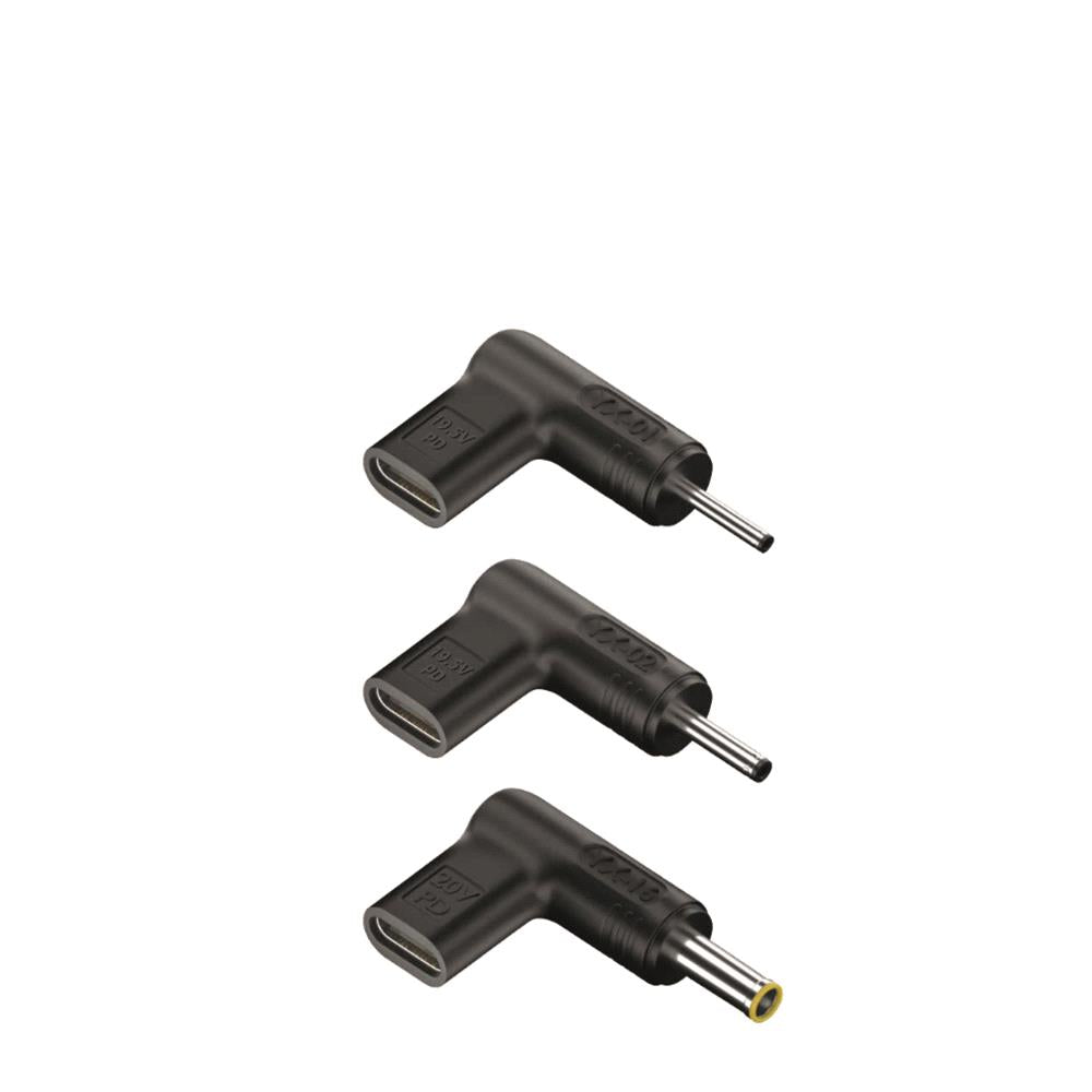 Conjunto de Adaptadores USB-C para Carregadores de Portáteis Samsung / NGS BUD-SM / 3 Unidades